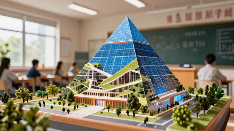 Modelo arquitectónico digital para educación moderna