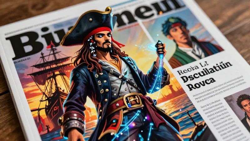 Pirata: Definición y concepto de la vida en alta mar 5 Fusión pirata digital con estilo educativo moderno