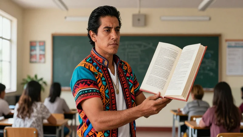 Piropo: qué es, definición y concepto en la cultura actual 6 Intelecto mexicano en aula con poesía