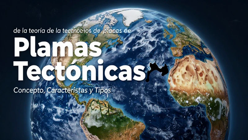 Explicación de la teoría de las placas tectónicas