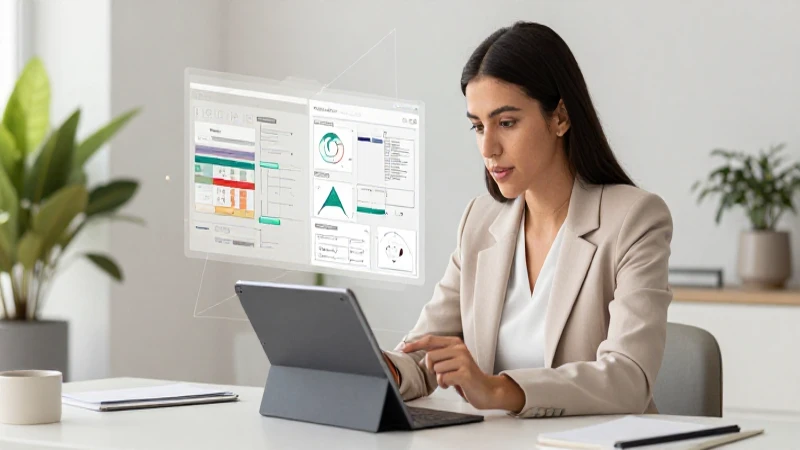 Plan de trabajo: Cómo estructurar tu proyecto exitosamente 4 Mujer profesional diseña un proyecto digital en México
