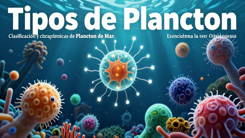El plancton marino es esencial para la vida oceánica