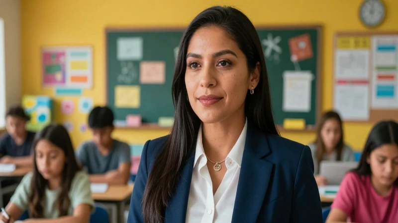 Planificación pedagógica efectiva para la nueva escuela mexicana 3 Maestra mexicana en un aula vibrante