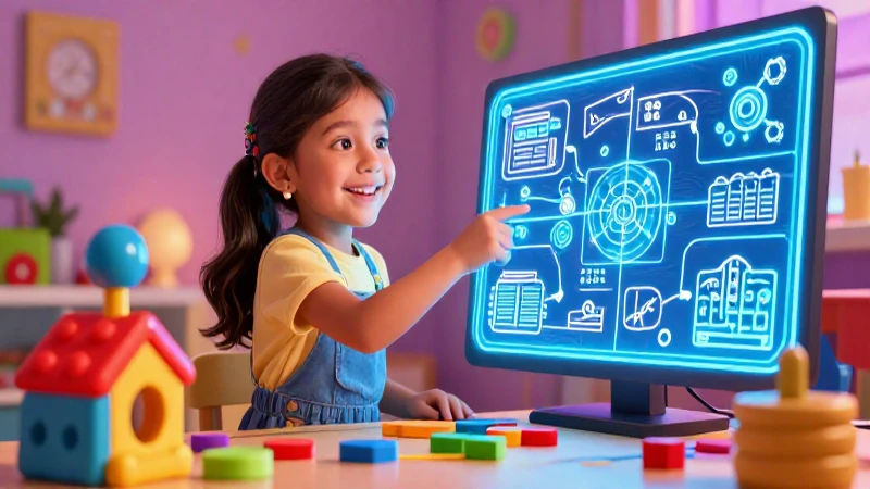 Arte digital vibrante de niña mexicana