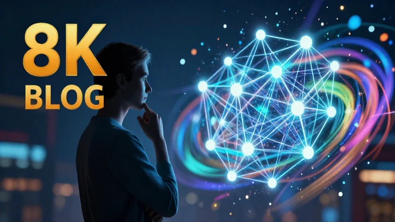 Planeación: Concepto, Principios, Tipos y Características 8 Silueta contemplando red brillante y moderna