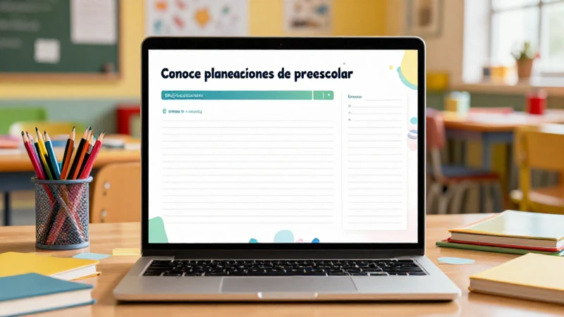 Planeaciones gratis de preescolar en PDF de descarga