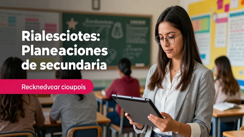 Guías y recursos para planeaciones de secundaria en inglés: ejemplos y Conoce prácticas 8 Guía y recursos digitales para planificaciones de secundaria
