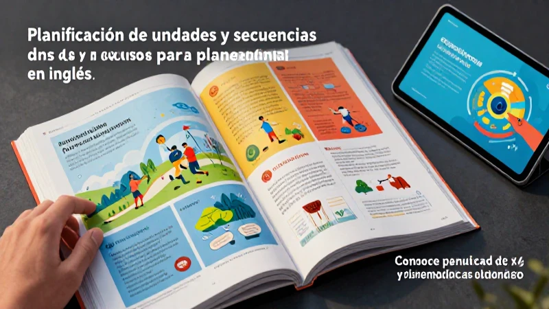 Guías y recursos para planeaciones de secundaria en inglés: ejemplos y Conoce prácticas 7 Diseño ilustrativo educativo sobre planificaciones didácticas
