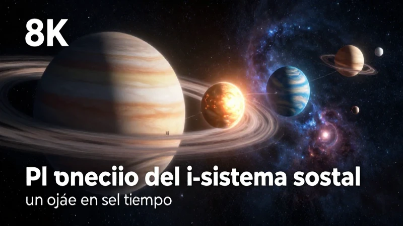 Así se formó nuestro sistema solar