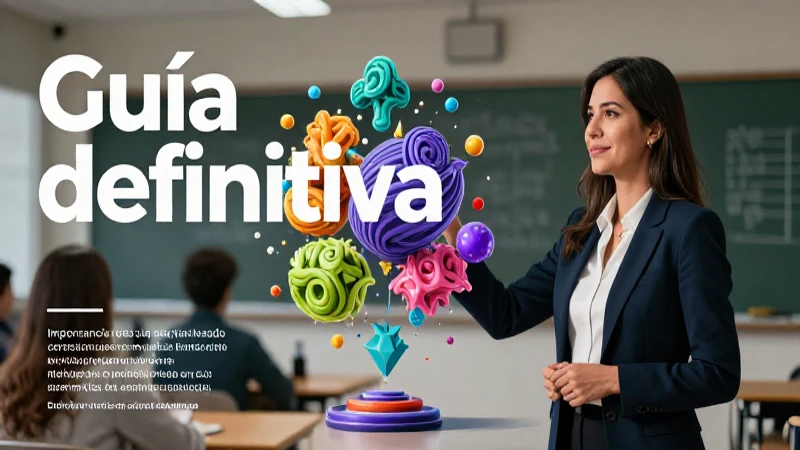Portada profesional de educador y conceptos lingüísticos