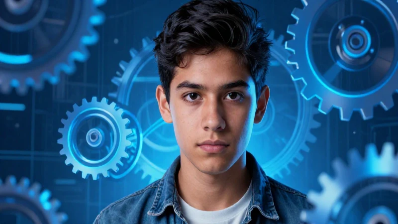 Estudiante mexicano enfocado en la investigación