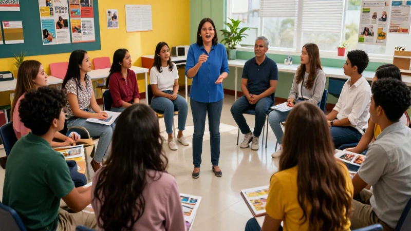 Pláticas: Qué es, definición y concepto explicado aquí 5 Educadora mexicana anima aprendizaje dinámico en clase