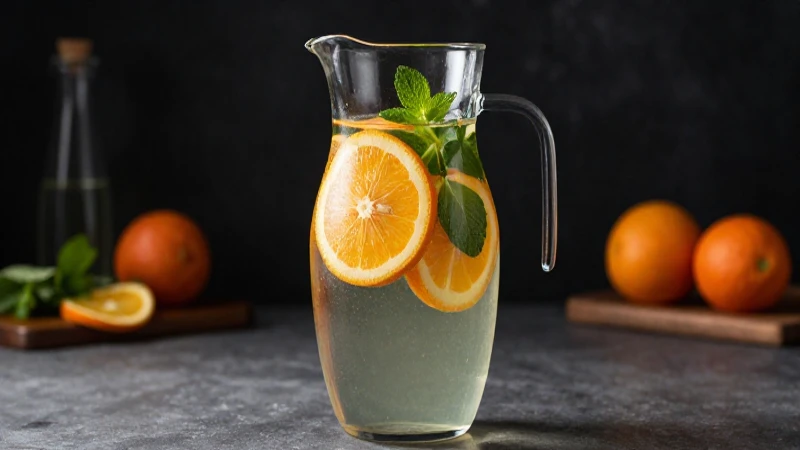 Disfruta del placer de comer bien con nuestra jarra del buen beber 3 Pitchero moderno con agua infusionada y estilo mexicano