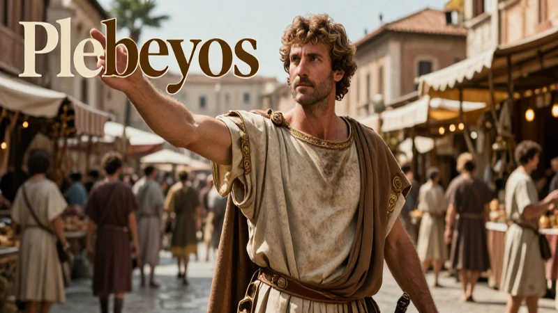 Plebeyos romanos: historia y concepto