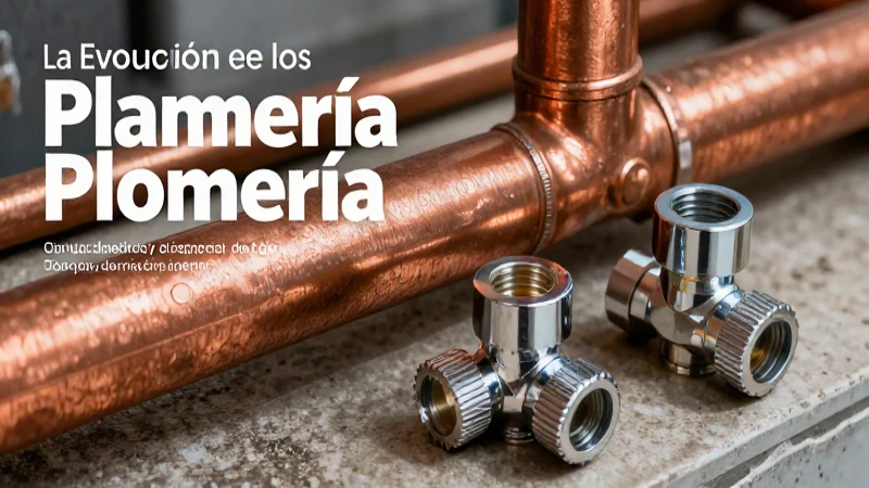 Plomería: Origen, definición y concepto esencial explicado 4 Evolución visual de materiales de plomería moderna