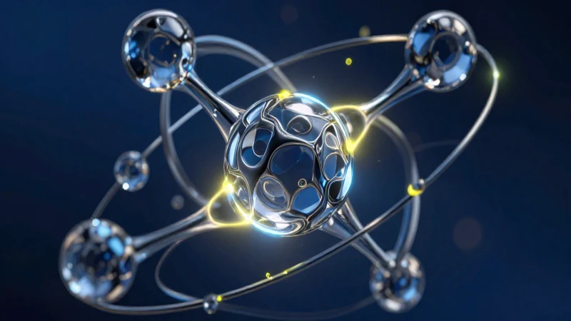 Cuáles son las propiedades, usos y riesgos del plomo hoy 3 Orbes químicos abstractos, vibrantes y futuristas en 8k