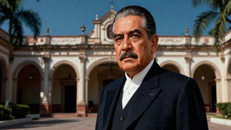 Retrato de Plutarco Elías Calles, líder político mexicano