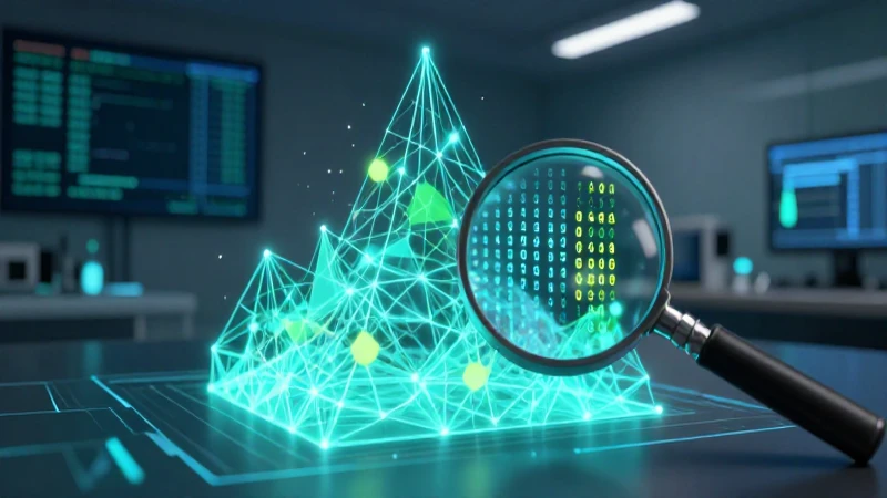 Visualización 3D de datos geométrica y premium