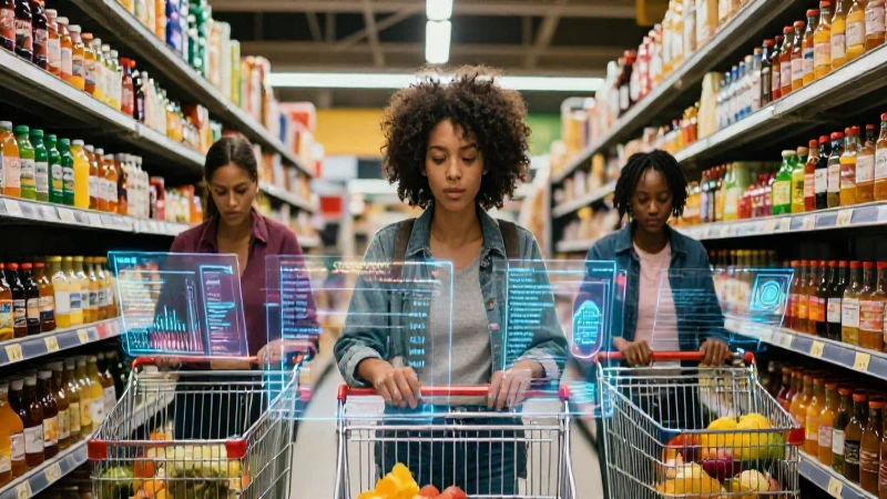 Análisis de consumo en supermercado