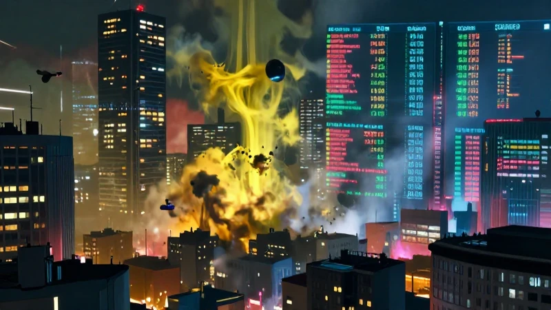 Ciudades cyberpunk detalladas con contaminación atmosférica