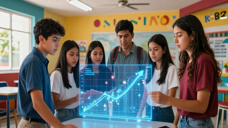 Estudiantes mexicanos visualizan crecimiento poblacional