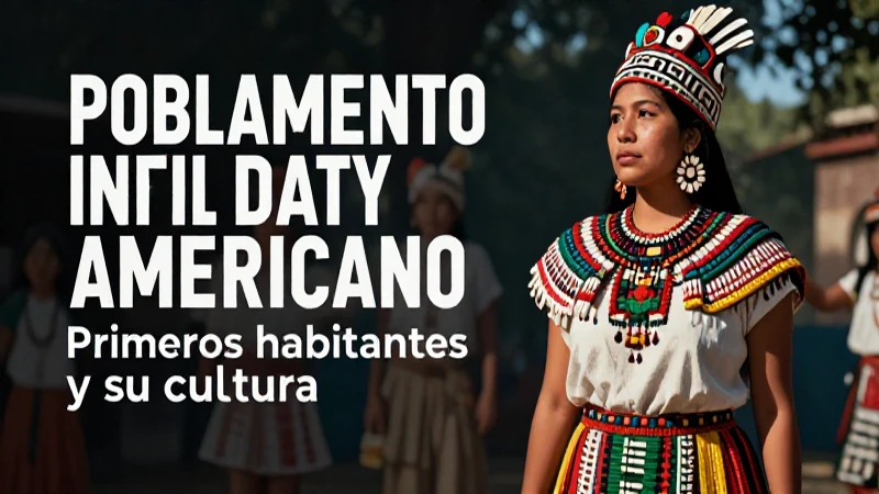 Cultura indígena americana: arte y belleza