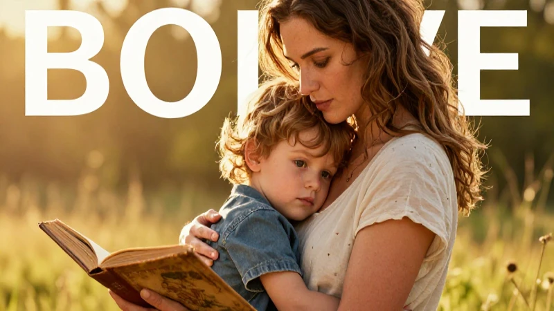 Podrías compartir 10 ejemplos de poemas dedicados a Mamá 3 Madre abrazando a niño con luz dorada