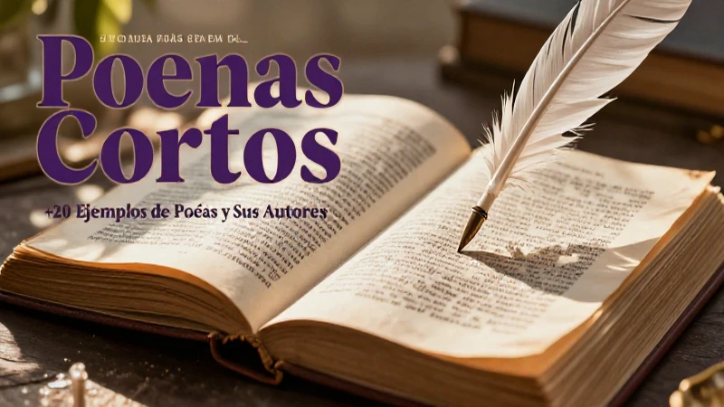 Recurso educativo de poesía corta