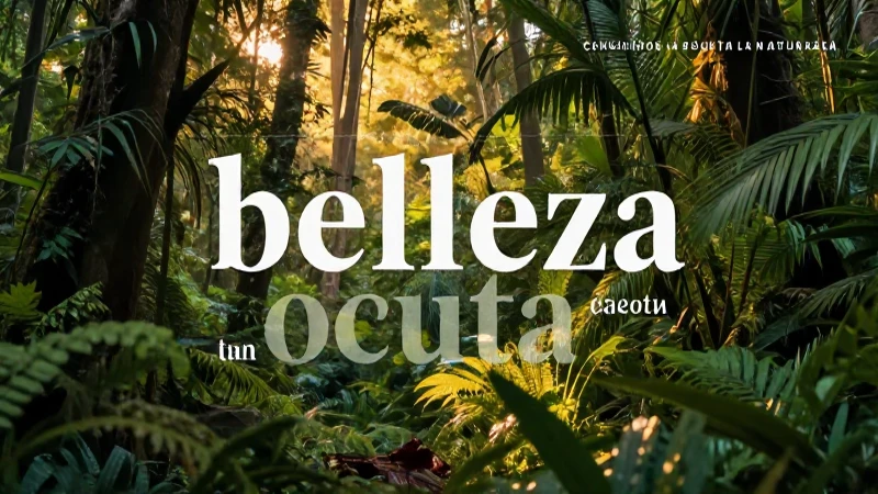 Naturaleza vibrante captura la belleza oculta