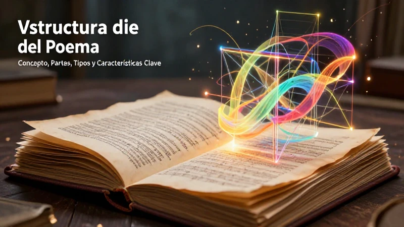 Poema: verso, estrofa, concepto y estructura