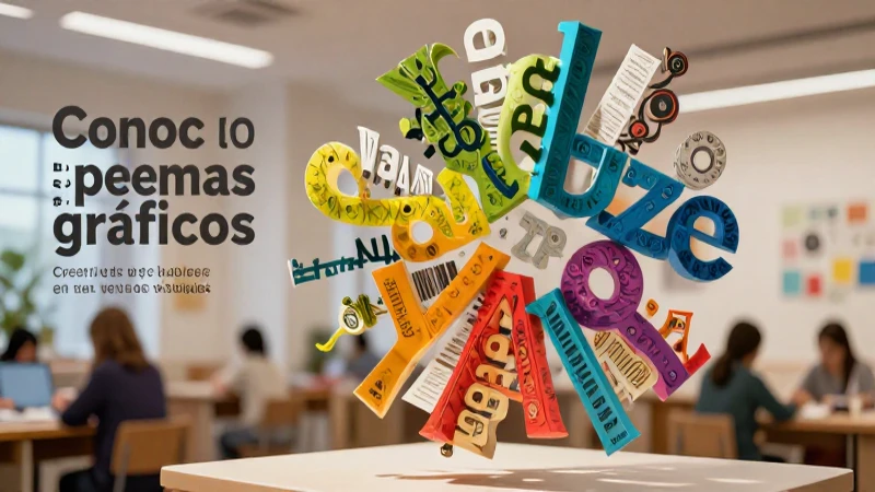 Conoce los poemas gráficos: Creatividad y belleza en versos visuales 5 Poemas gráficos: versos visuales en arte moderno