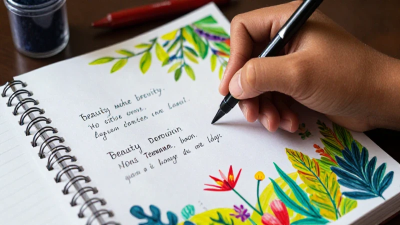 Creación de poemas estéticos y dinámicos
