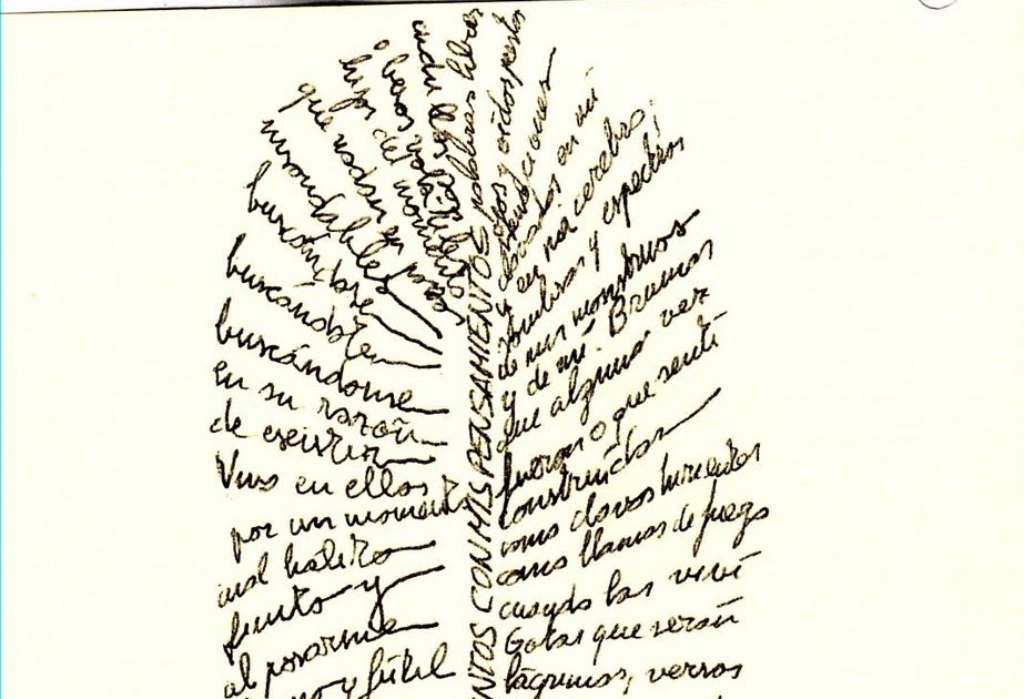 Poemas en Caligrama: Arte y Palabras Que Cobran Vida 11 poemas en caligrama arte y palabras que cobran vida 1