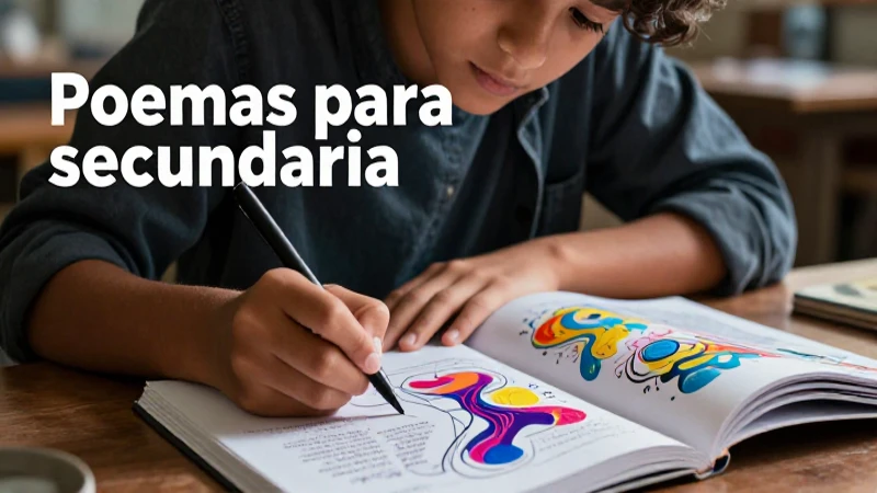 Poemas para secundaria PDF: Inspiración para jóvenes poetas 6 Inspiración poética creativa para jóvenes