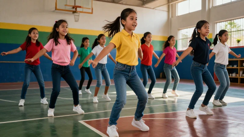 Pogos: Origen, características y usos que debes conocer 3 Alegría de niños mexicanos bailando