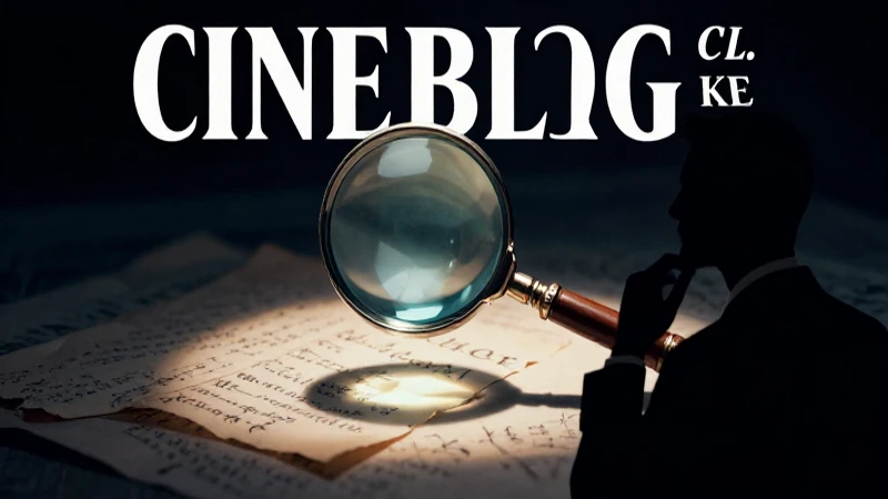 Misterio dramático de investigador con lupa