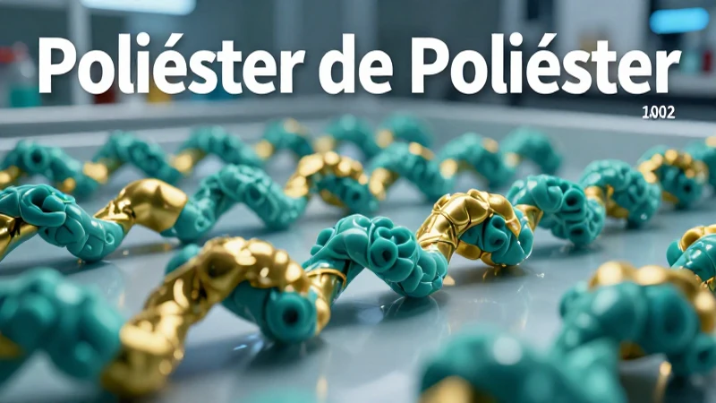 Definición y ventajas del poliéster