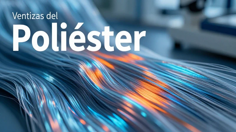 El poliéster es un material moderno y versátil