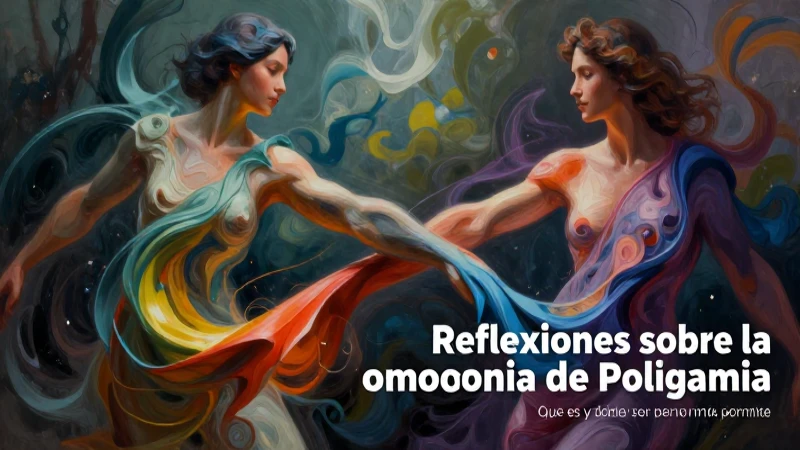 Poligamia y monogamia: un contraste visual y conceptual