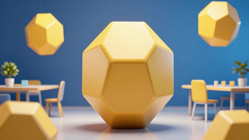 Domina los polígonos regulares: características, ejemplos y propiedades 3 Estructuras geométricas modernas para blog premium
