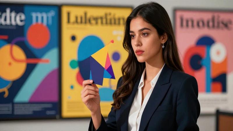 Mujer mexicana sofisticada con ilustración detallada y vibrante