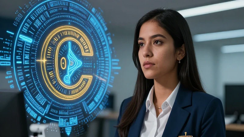 Académico mexicano en entorno académico futurista
