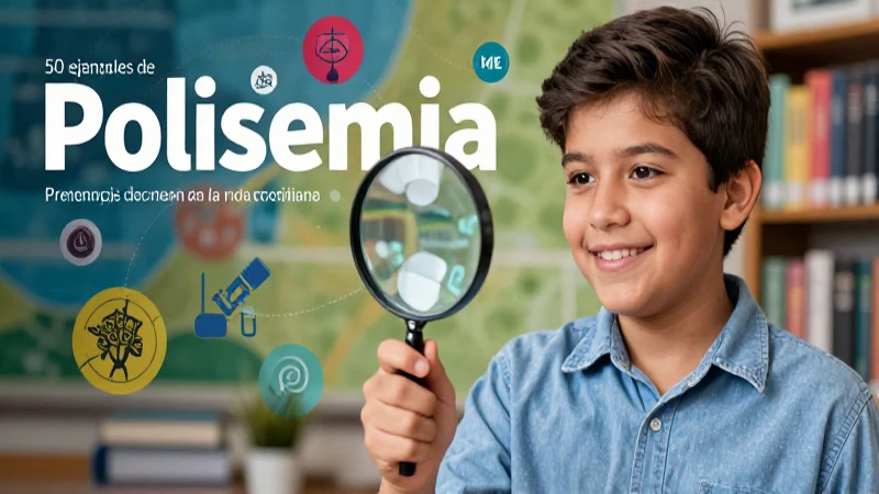 Pide cincuenta ejemplos de polisemia