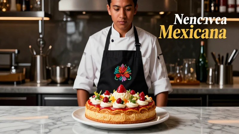 Conoce la Conoce historia del "Por culpa de un pastelero" 3 Pastelería mexicana profesional de estilo premium