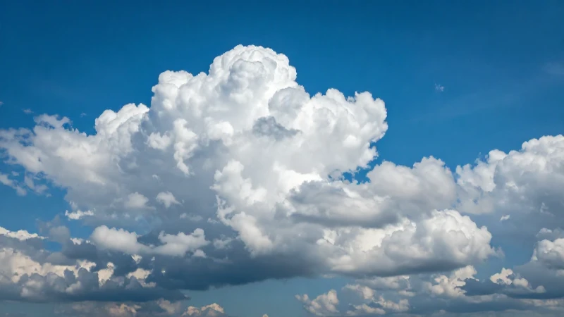 Cielo azul vibrante y paisaje mexicano real