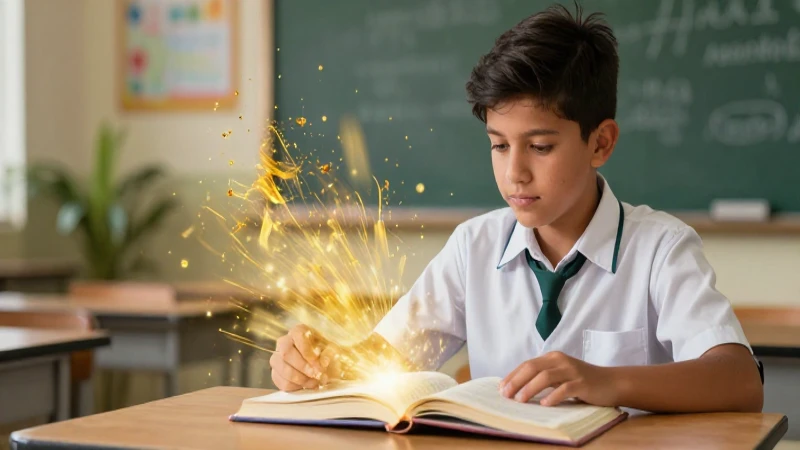 Conoce los beneficios de leer diariamente: una experiencia transformadora 3 Estudiante entusiasta con un libro de conocimiento