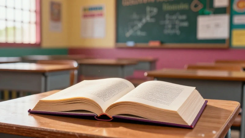 El impacto de la SEP en la educación: descubre su motivo de creación 3 Aula mexicana estilizada para revista educativa
