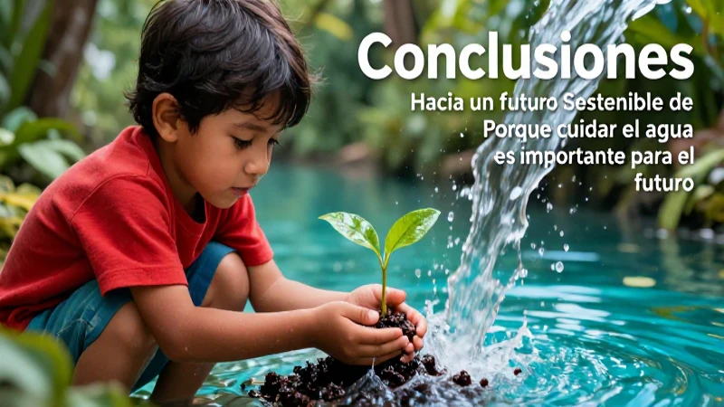 Porque cuidar el agua es importante para el futuro 7 Cuidar el agua garantiza un futuro sostenible