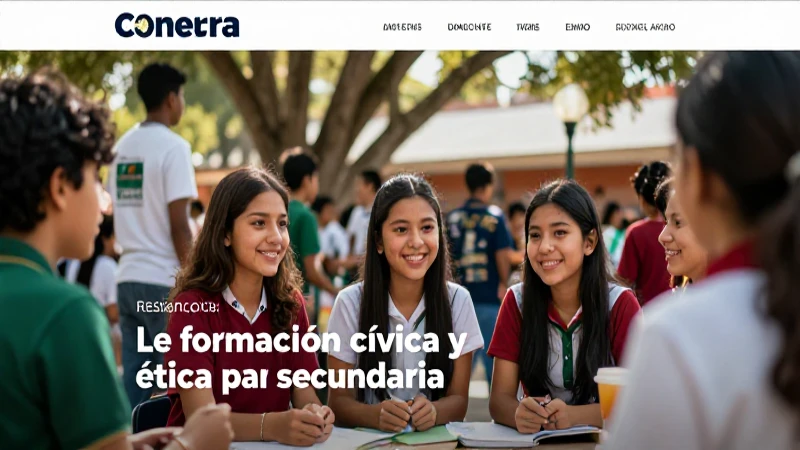 Formación cívica y ética para secundaria