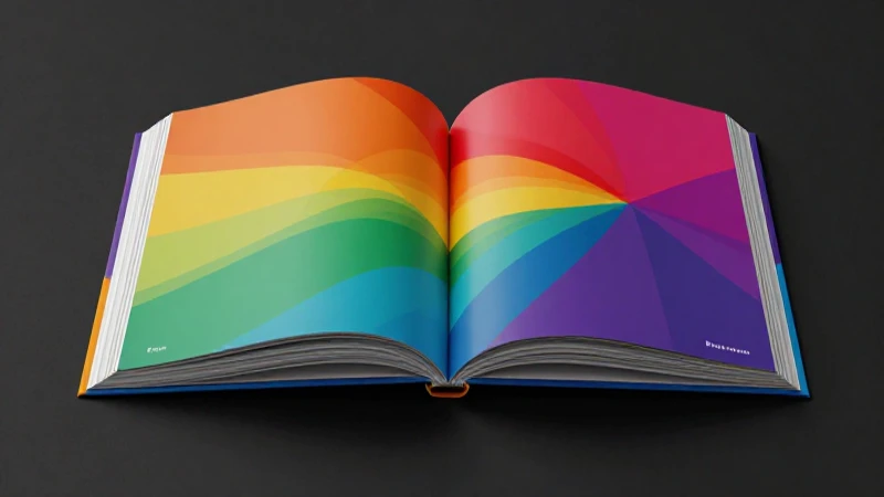 Colores vibrantes y diseño impactante en portada de portadas